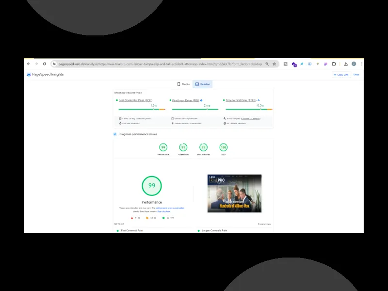 trialpro.com performance optimization